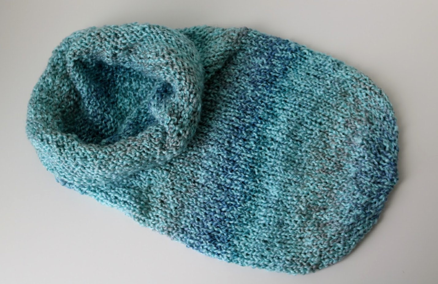 Knitted Newborn Baby Cocoon Baby Swaddle Blanket Newborn Etsy