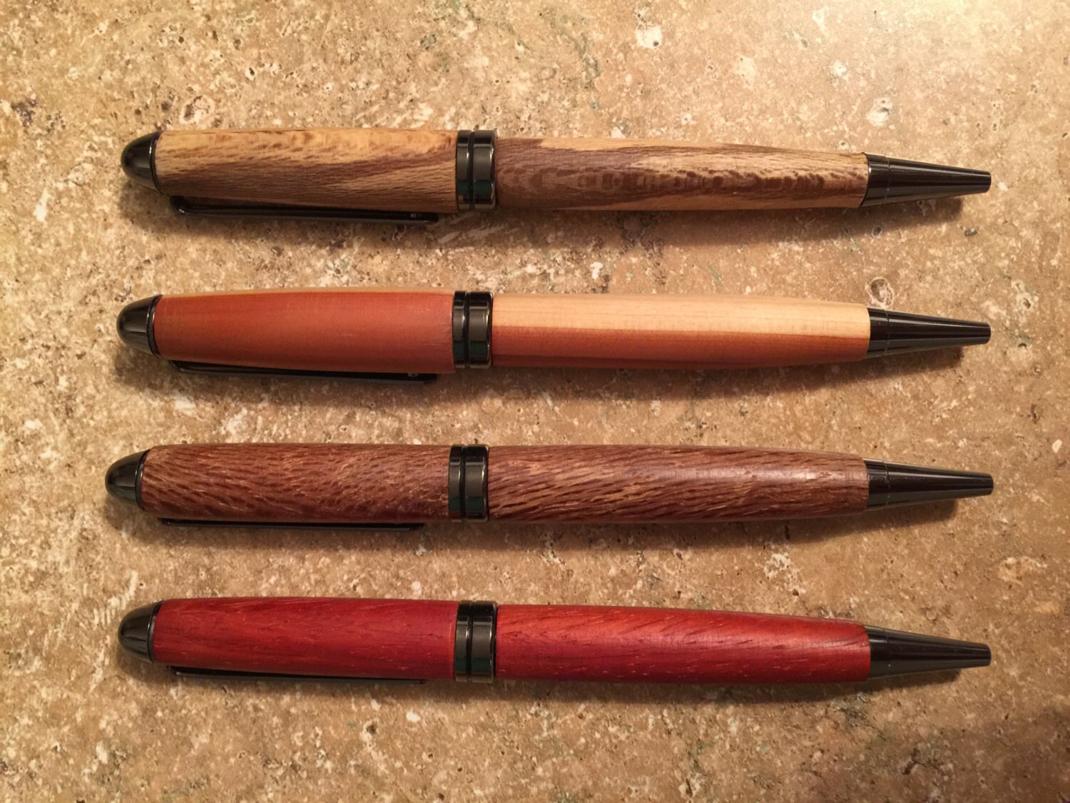 Handmade Wooden Pens Etsy