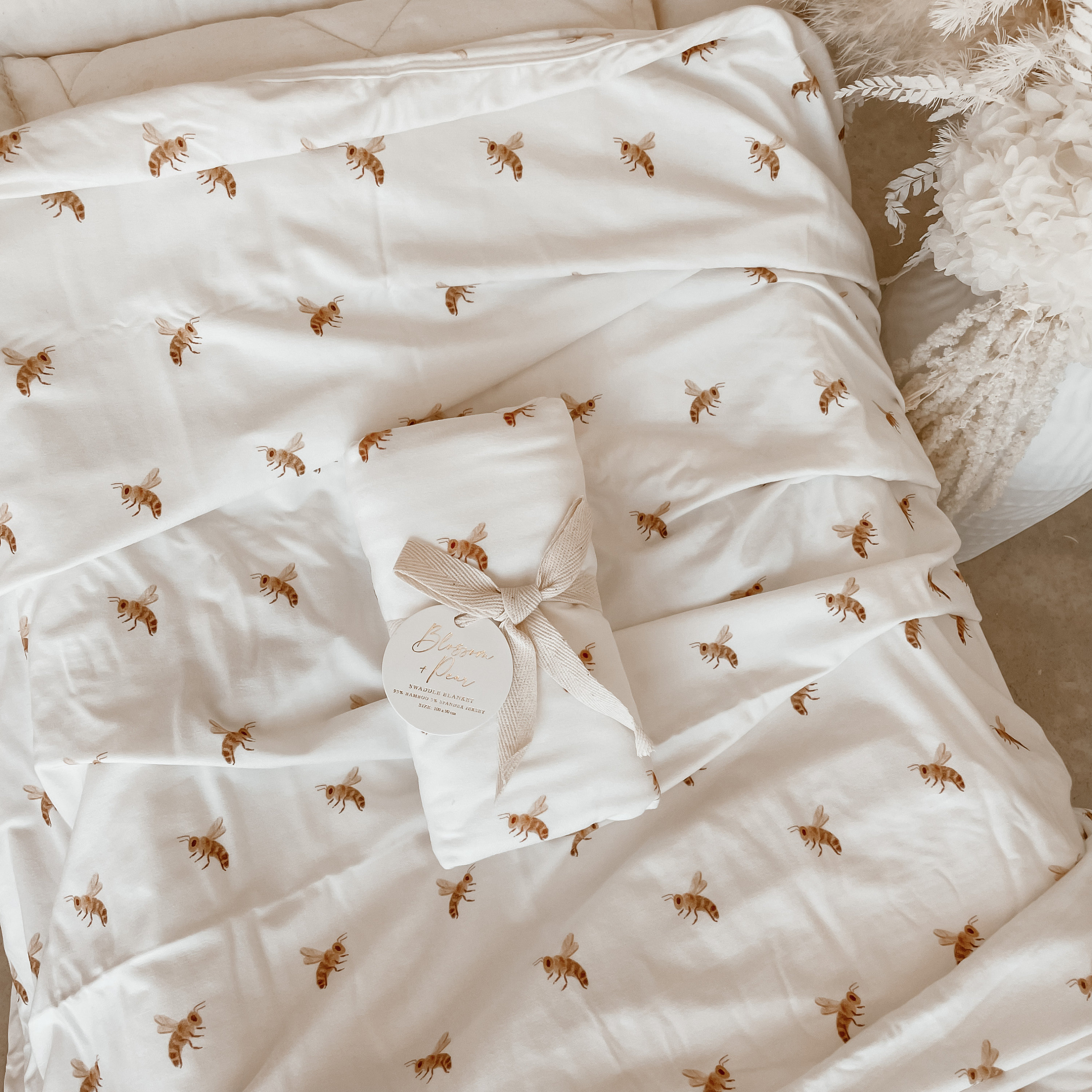 Bamboo jersey swaddle cheap