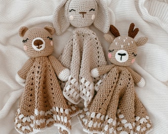 Heirloom Baby Crochet Lovey Comforter - Handmade 100% Cotton - Baby Blanket - Baby Gift - Keepsake - Baby Shower Present