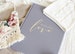 Luxe Grey Baby Memory Book - Gold Foil - Baby Journal - Hello Little Love - Newborn Baby Gift - First Five Years - Pregnancy Journal 