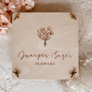 Personalised Wooden Flower Press - Dried Flowers - Custom Name Engraved - Floral Press - Foliage - Nature - Educational - Gift Idea