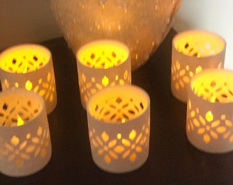 Ceramic Votive Holder Etsy