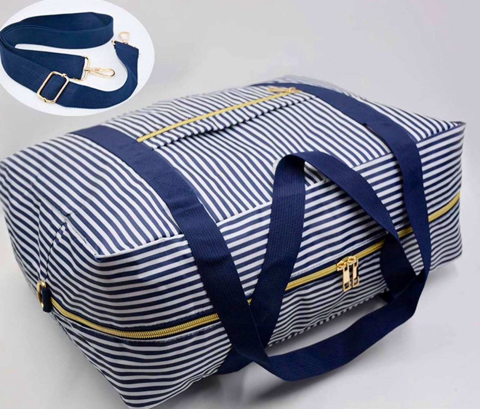 Large Duffle Travel Bag Fits Under Airline Seat Slides Over Etsy