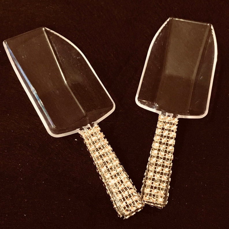 Candy Buffet Scoops Wedding Candy Bar Scoops With Sparkling Etsy