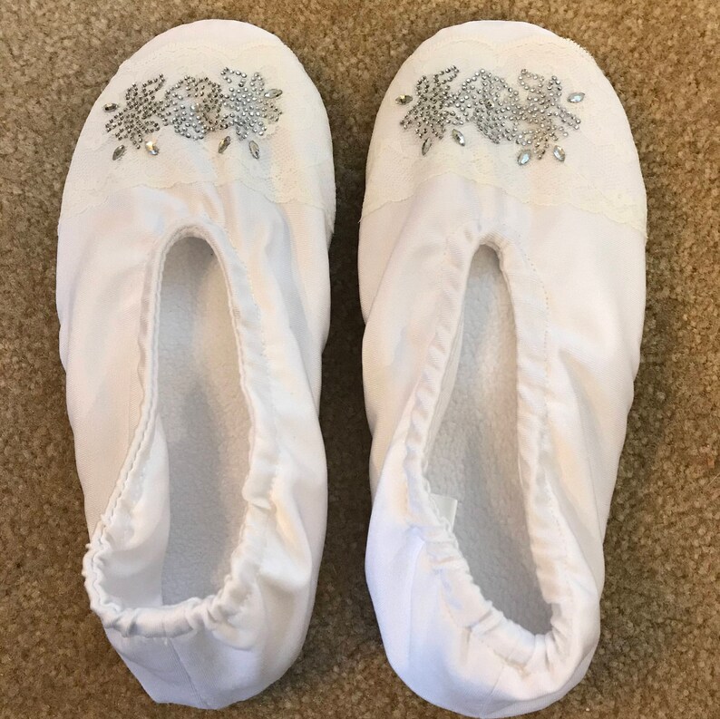 wedding ballerina slippers