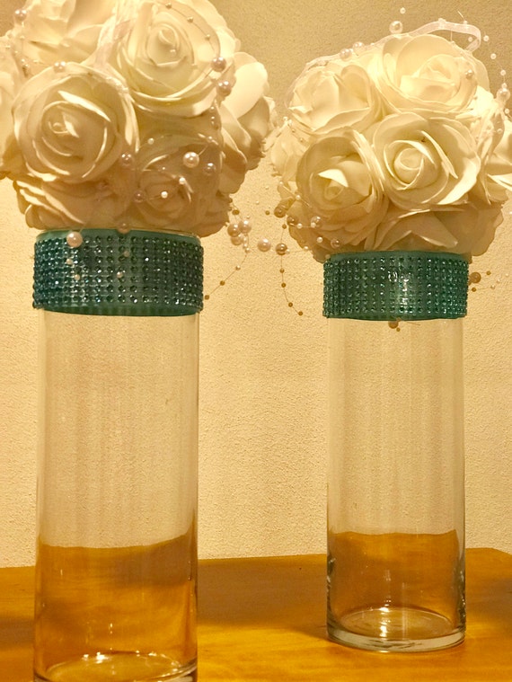 6-Inch Glass Cylinder Vases for Events, Floral Arrangements, and Display