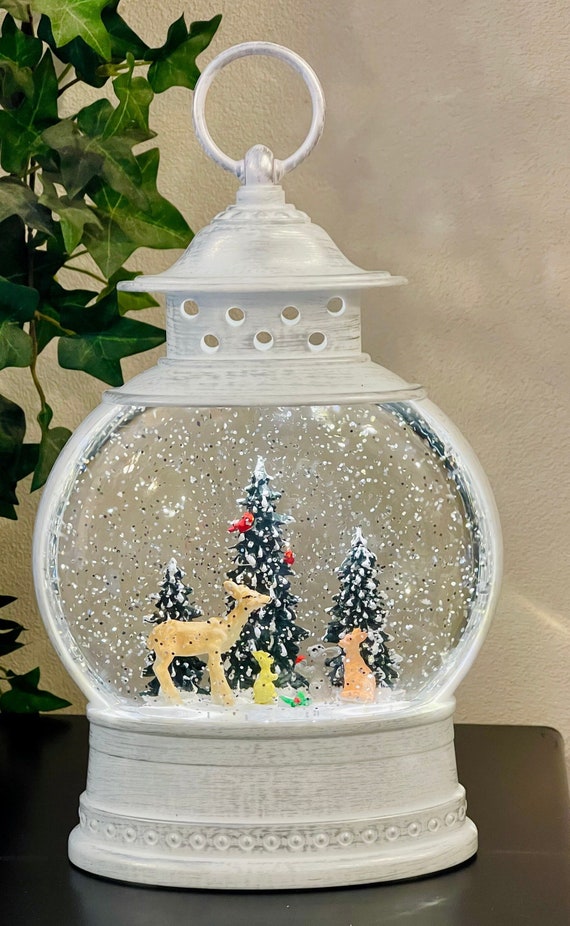 Des lanternes de Noël en verre gravé - Marie Claire