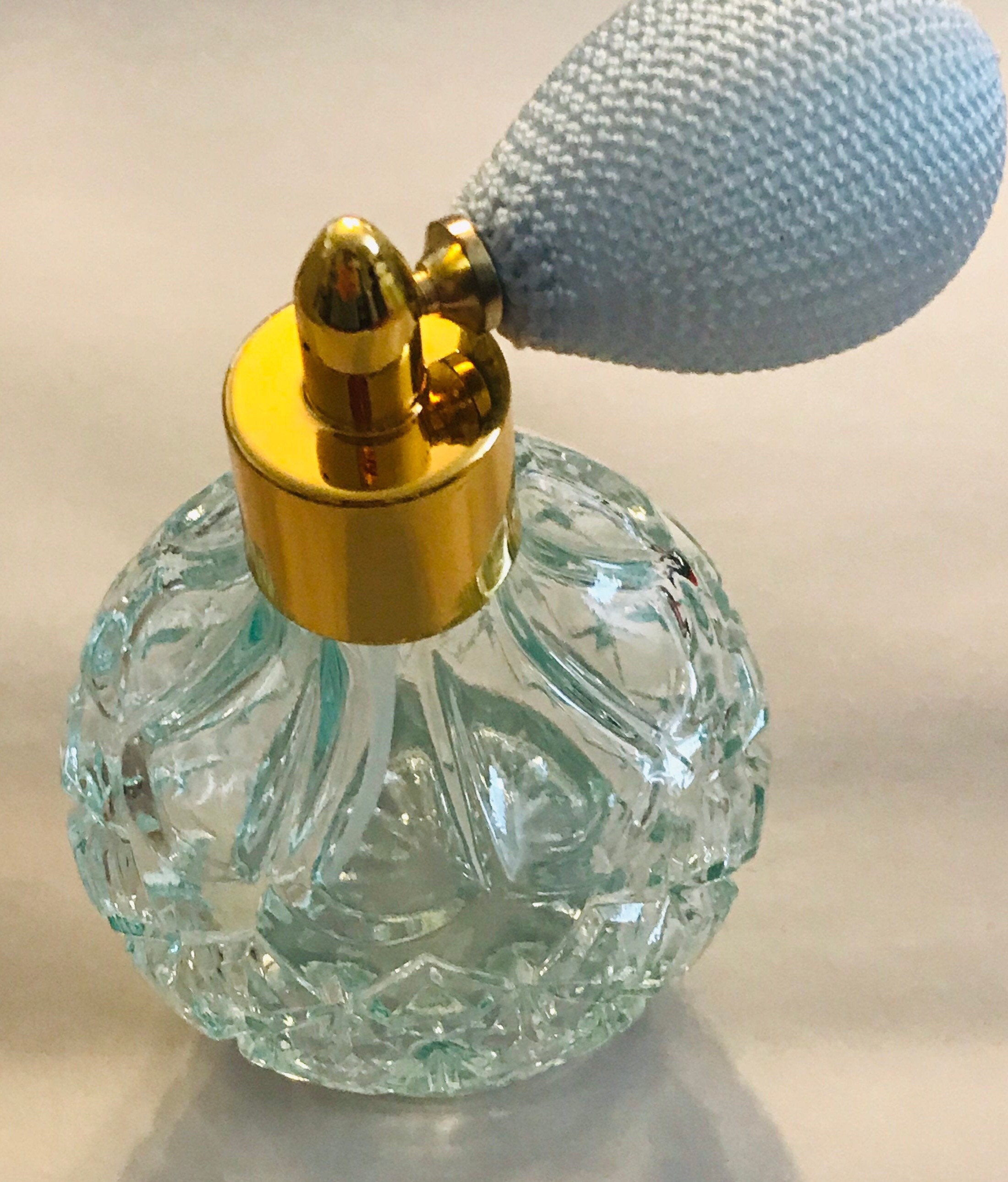 Textured Perfume Bottle Replica Glass Perfume Bottle With - Etsy