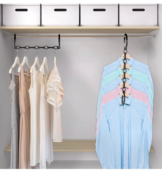 Chainplus Magic Space Saving Hangers for Clothes Hangers Space