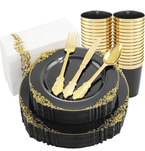 Elegant Cutlery - Black