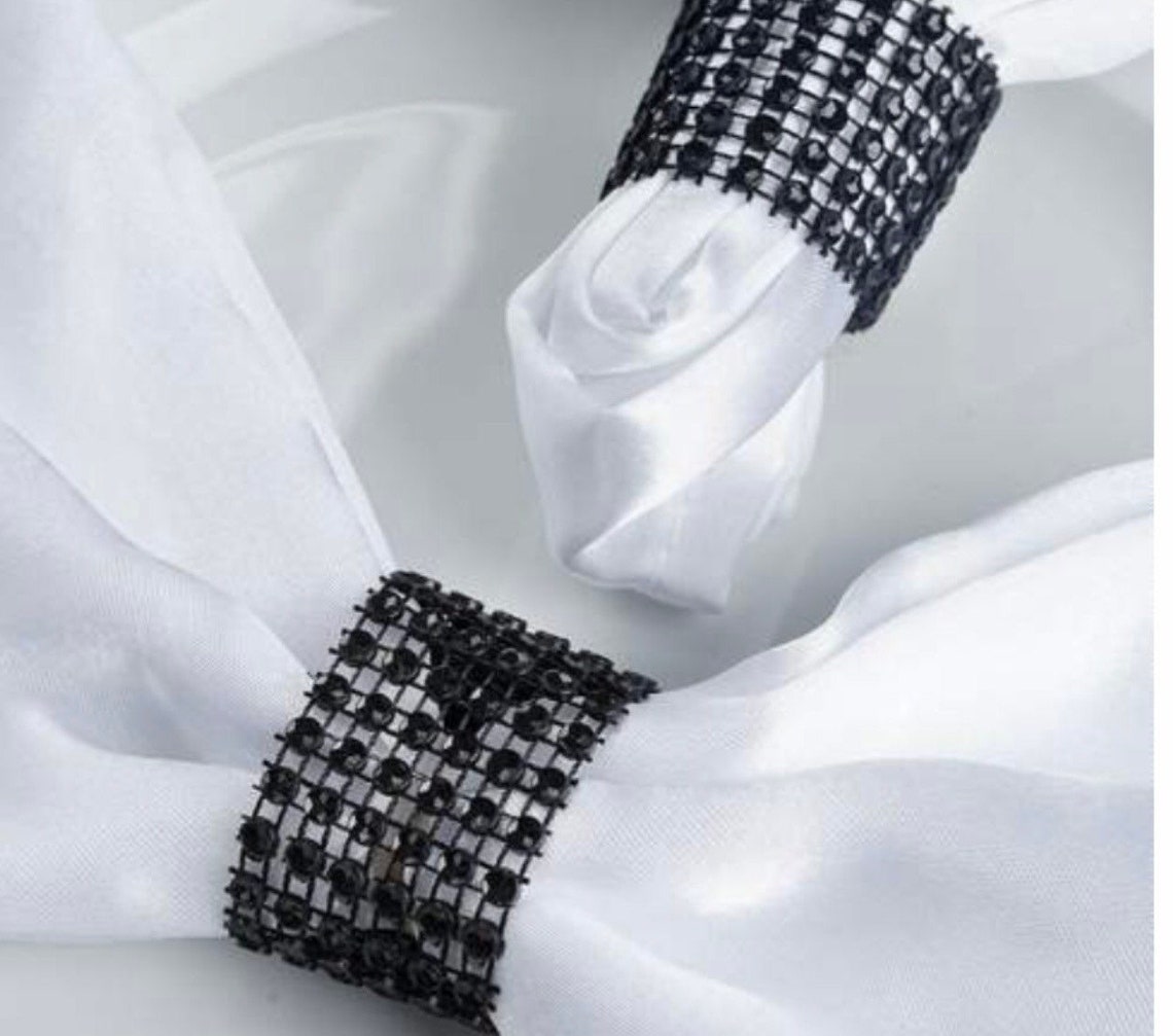 Wedding napkin rings beautiful elegant wedding tabletop Etsy