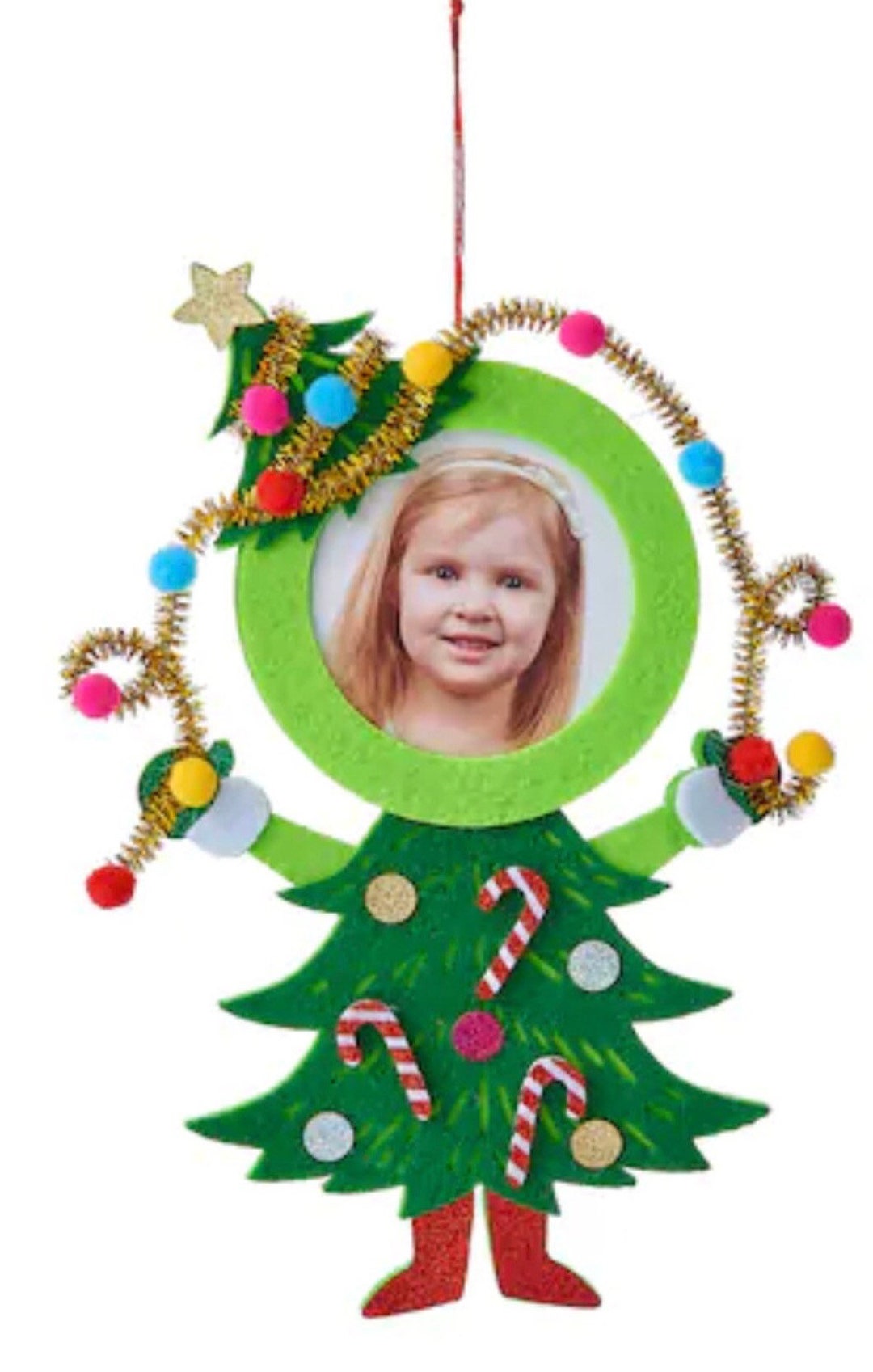 Christmas Tree Ornaments, Picture Frame Christmas Tree Ornament