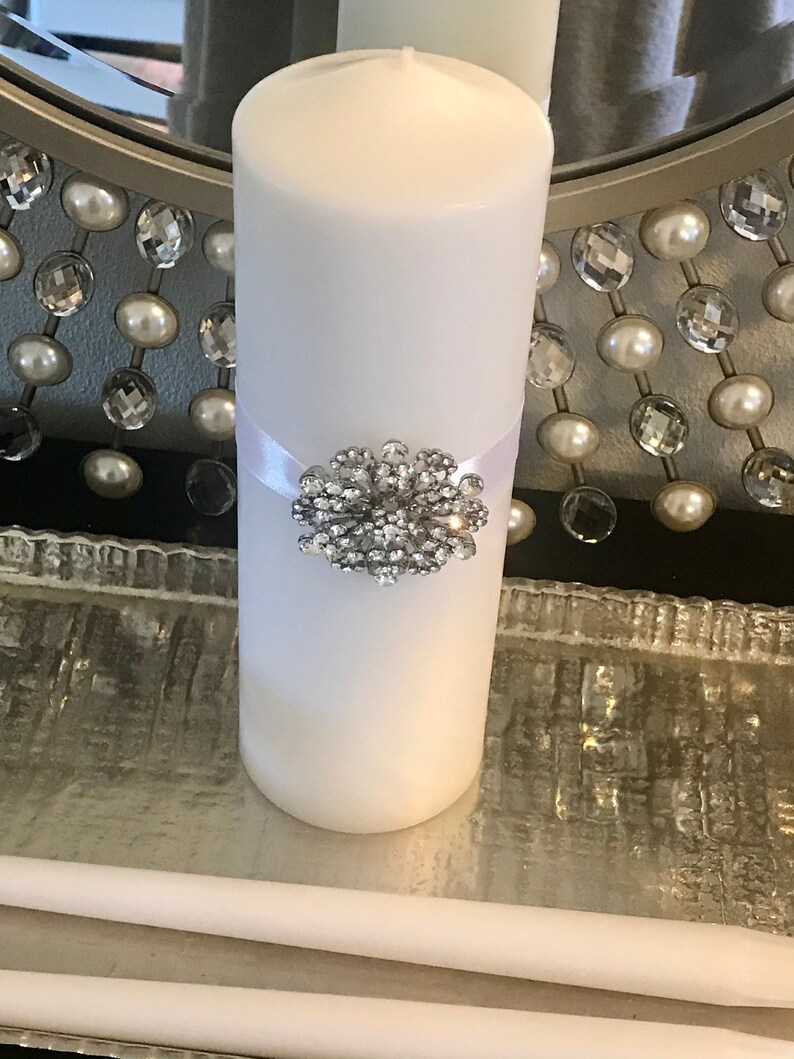 Unity Candle Set Includes Pilar Candle and 2 Taper Candles. Etsy