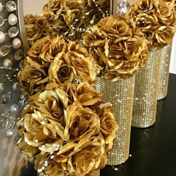 Rose Kissing Ball - Etsy