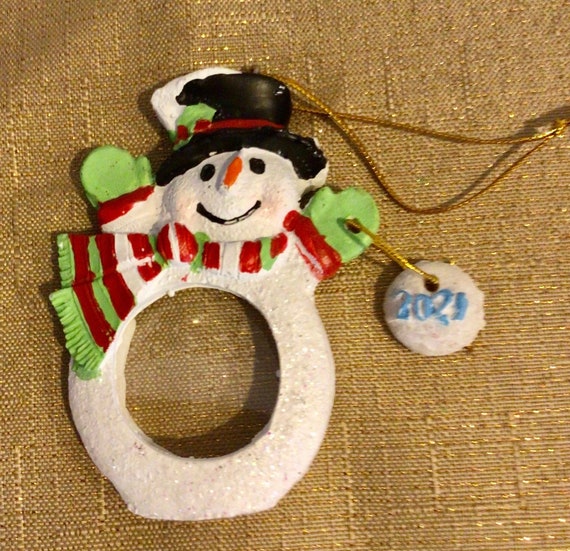 christmas trees pendant Christmas Snowman Making Kit Snowman Dress