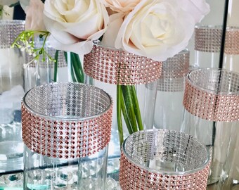Centerpieces rose gold Clearance