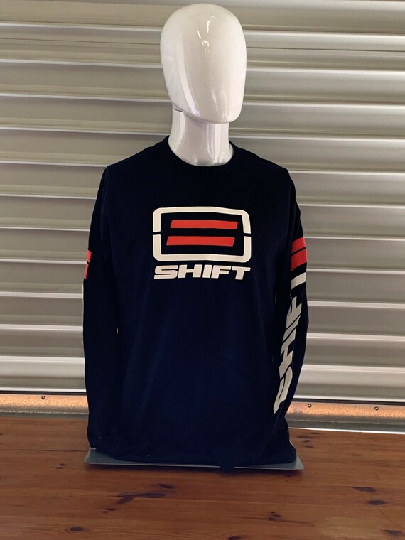 Vintage Shift Racing Long Sleeve T shirt Supercross Moto x MX