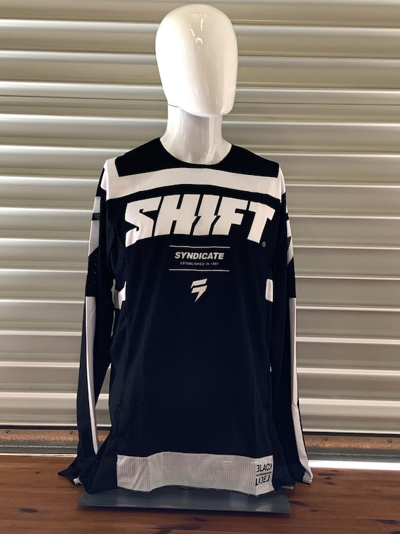 SHIFT Racing 3LACK Strike LG Moto Motocross Jersey