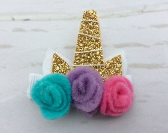 Non-slip grip Unicorn clippies, hair accessories, baby, little girl, gift, shower, anniversary, hairstyle, fashion