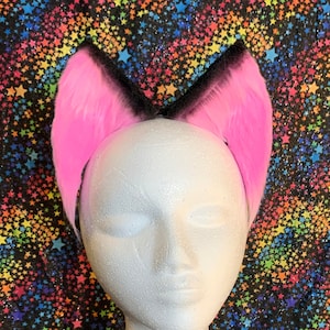 Cosplay Faux Fur Cat Ears