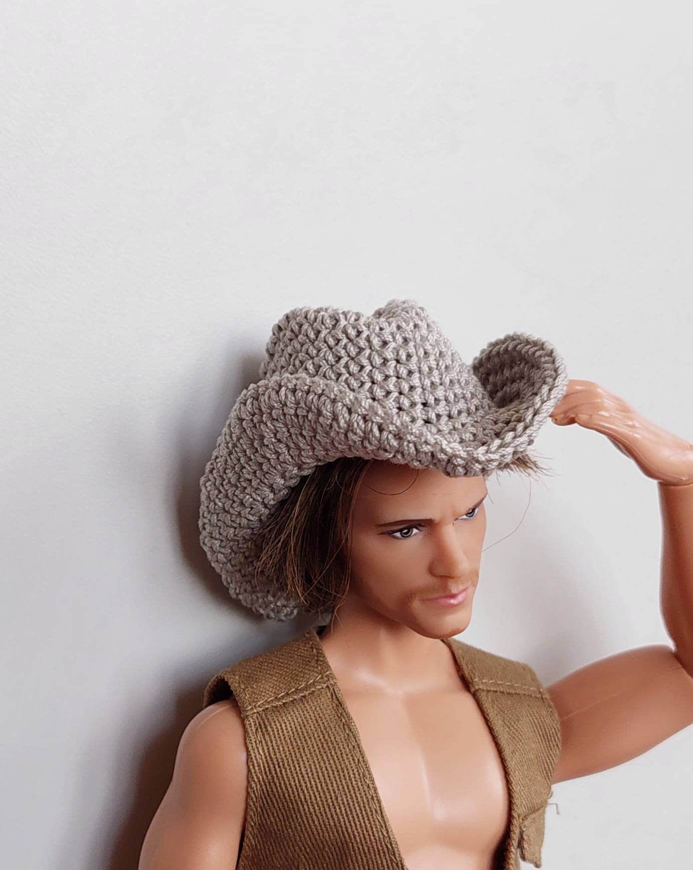 Doll Cowboy Hat, Doll Western Hat, Country Hat Etsy