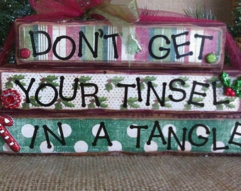 Tinsel in a Tangle blocks