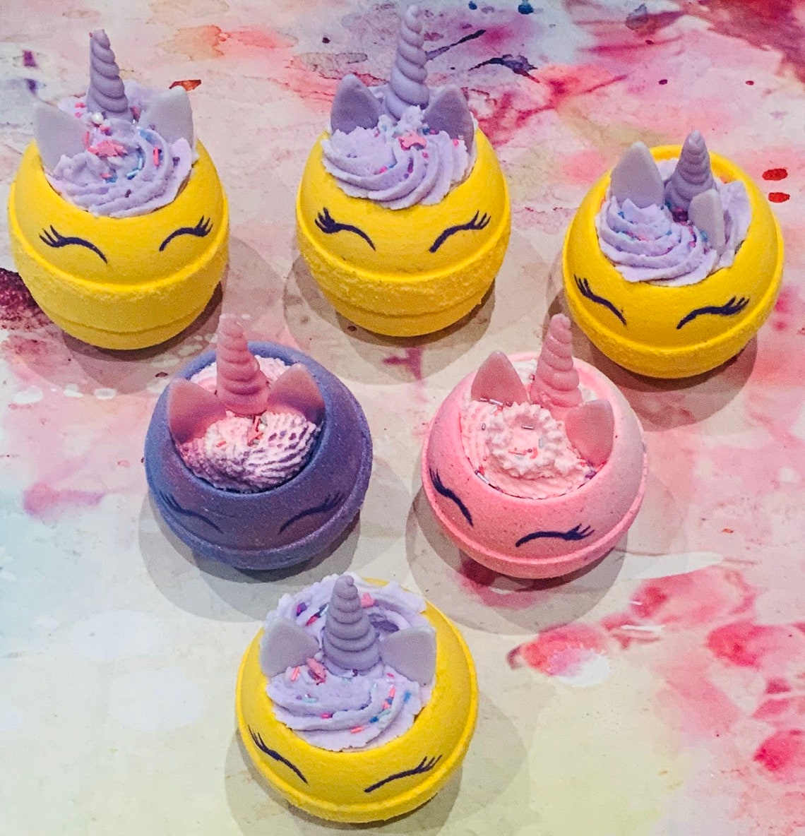 Unicorn Bath Bomb Childrens bath Bombs Etsy