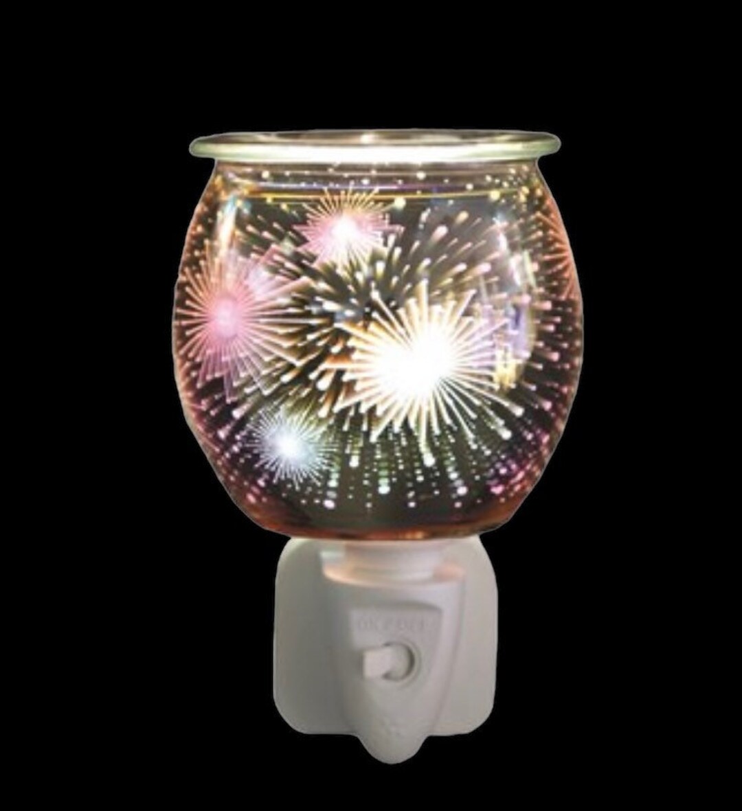 Firework 3D Plug in Wax Burner Etsy UK