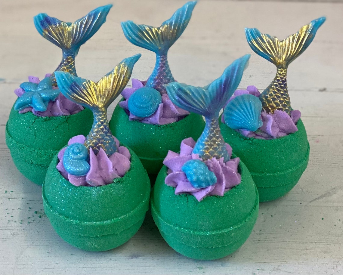Mermaid Bath Bomb Etsy