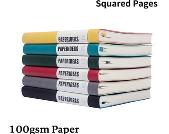 Duetone A5 Squared Journal Soft Cover Diary Grid Notebook Bujo