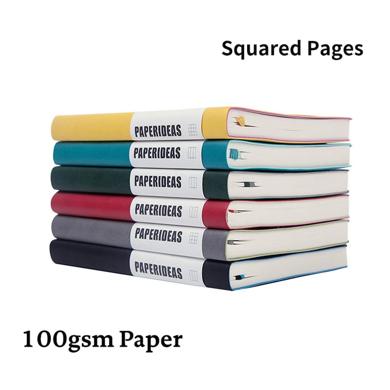 Notebook Soft Cover Grid - Etsy