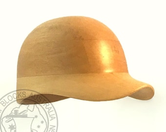 Suzy Cap Hat Block: Millinery Hat Mould, Hand-Made