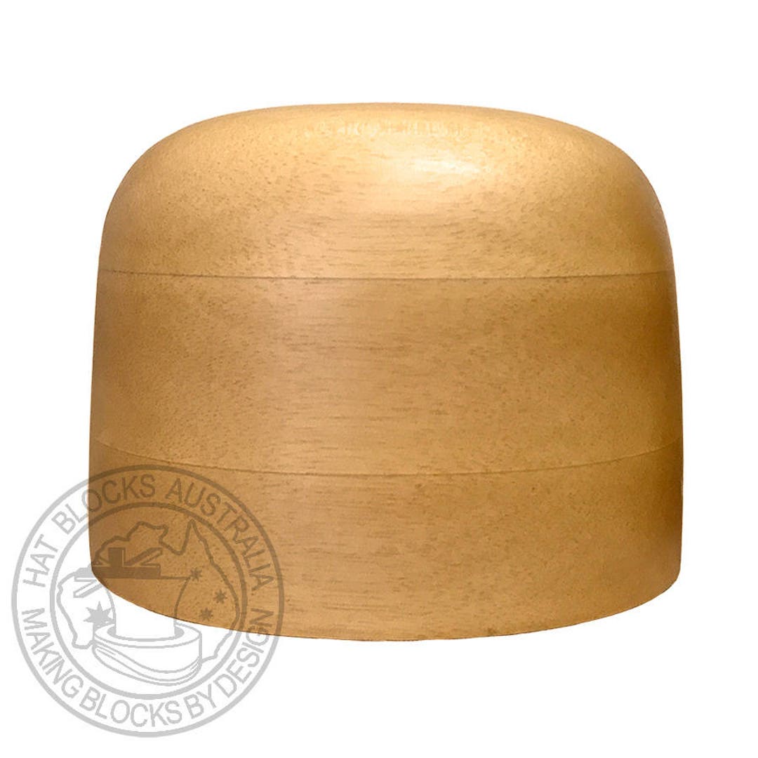52 Open Crown With Flat Base - Hat Block, Hat Making, Hat Mould ...