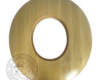 Wide Flange Brim Hat Block 4.5" (723): Traditional Hat Making tools