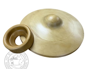 Carmen- circular millinery hat block brim with centre bump, Hat blocks Australia