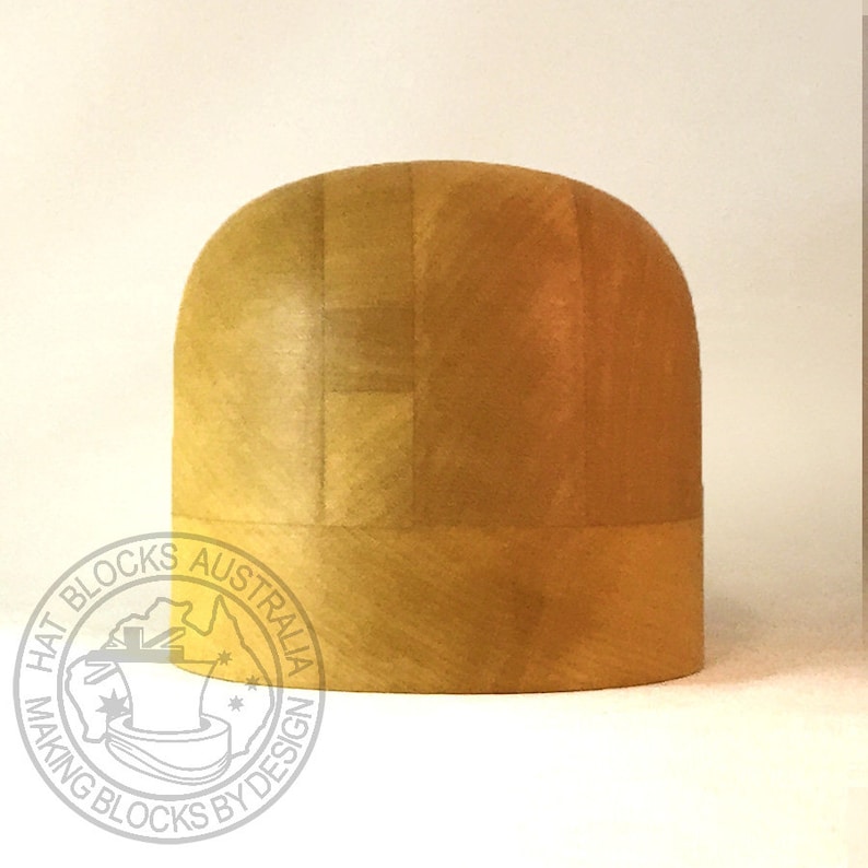 Bowler With Flat Base Hat Block, Hat Making, Hat Mould, Millinery, Hat