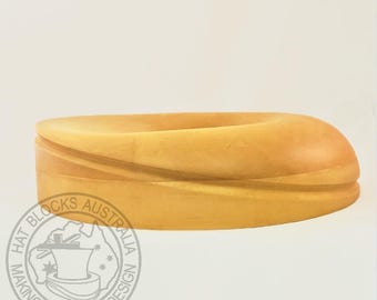 Large Brim Millinery Hat Block, #506 Garden Party
