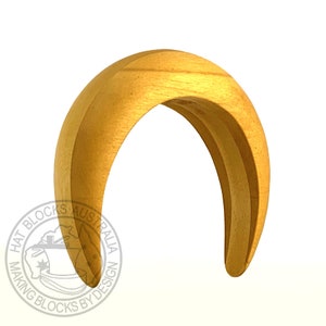 Fully Rounded headband hat block, Rebecca Share Series, Hat Blocks Australia, millinery, Race Wear, Fashion