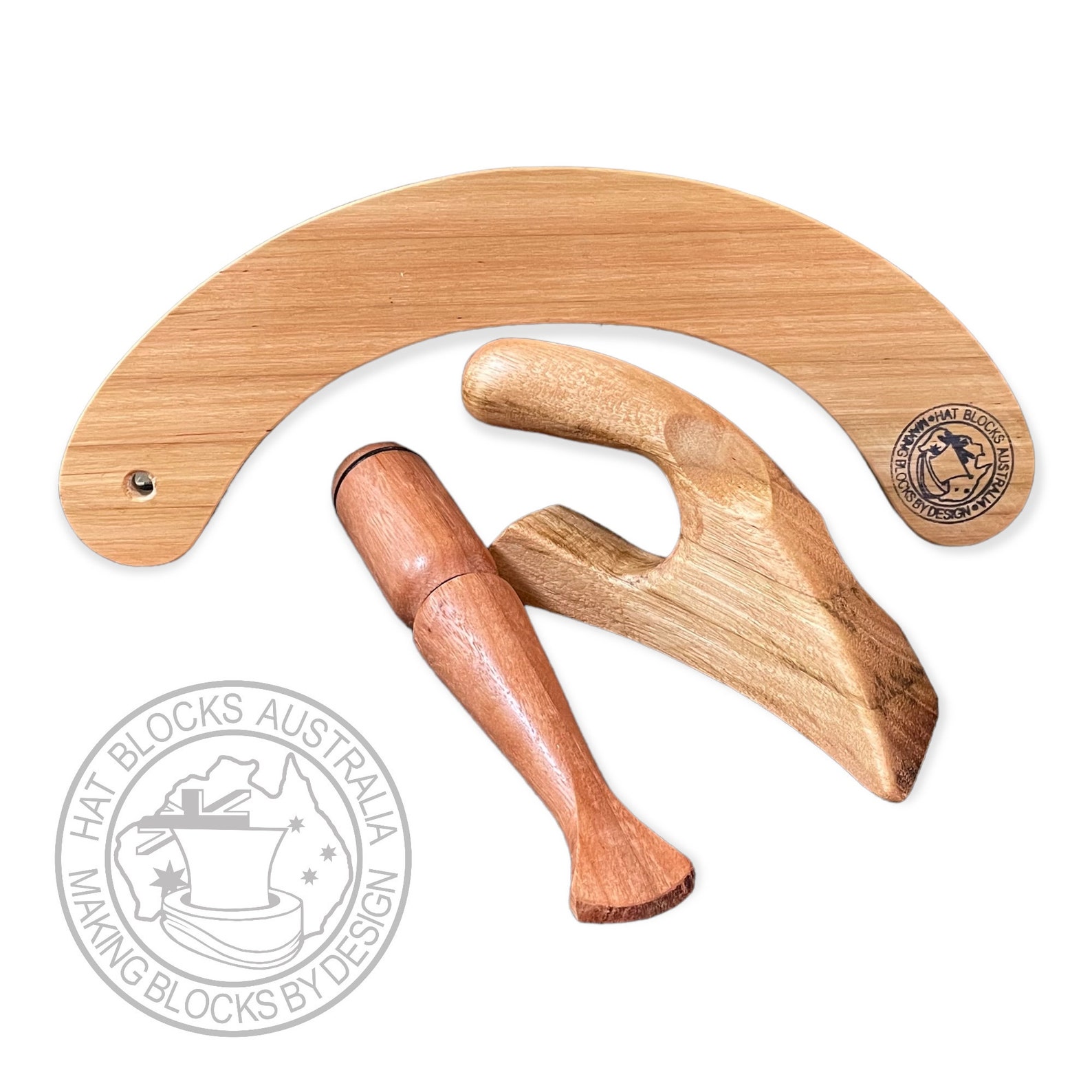 Hat Makers Tool Set, Includes Foot Tolliker, Pusher Downer, Puller Downer Millinery, Hat Making