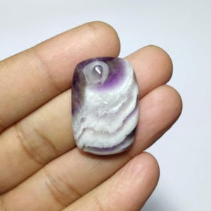 Traum Amethyst Cabochon, Muster Amethyst Kissenform Cabochon, Amethyst Cab, hochwertiger Amethyst, Amethyst Cab für Wire Wrapping, 31 MM