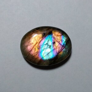 Labradorite Cabochon, Labradorite Oval Shape Cabochon, Spectrolite Cabochon, Multi Purple Labradorite Cabochon, Best For Wire Wrapping,22 MM