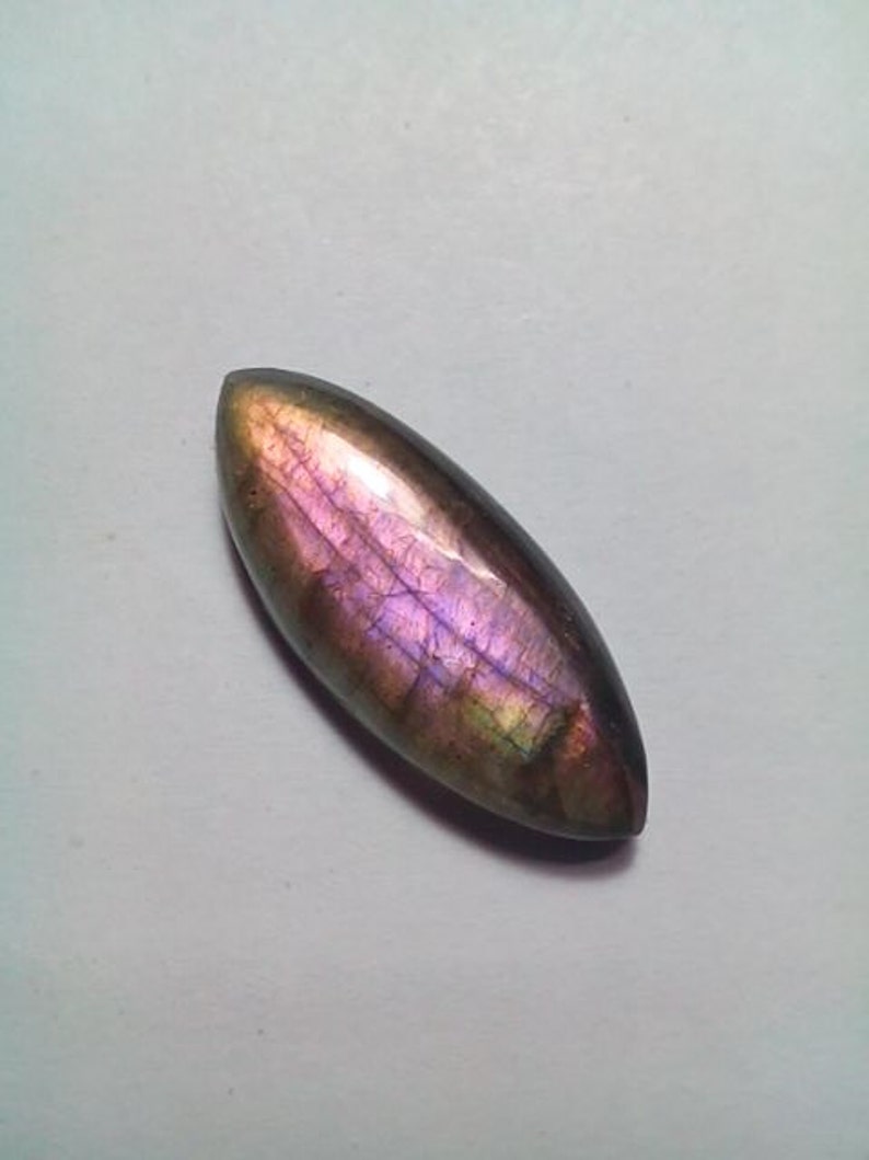 Labradorite Marquis Shape Cabochon image 3