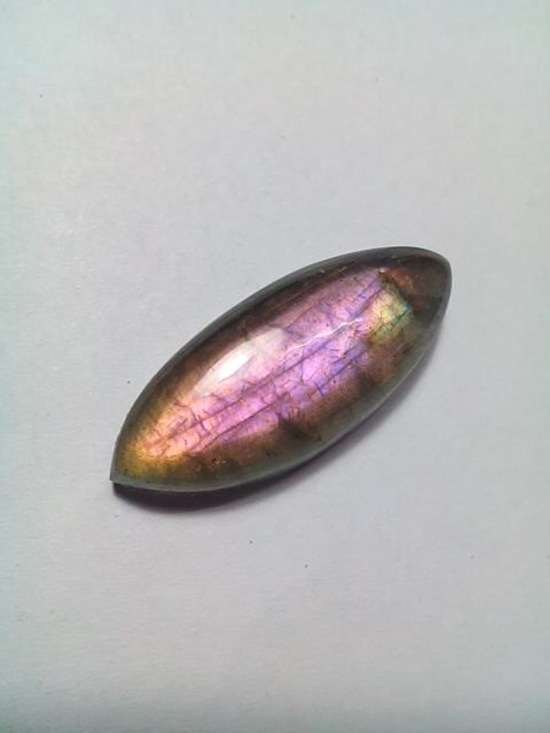 Labradorite Marquis Shape Cabochon image 2