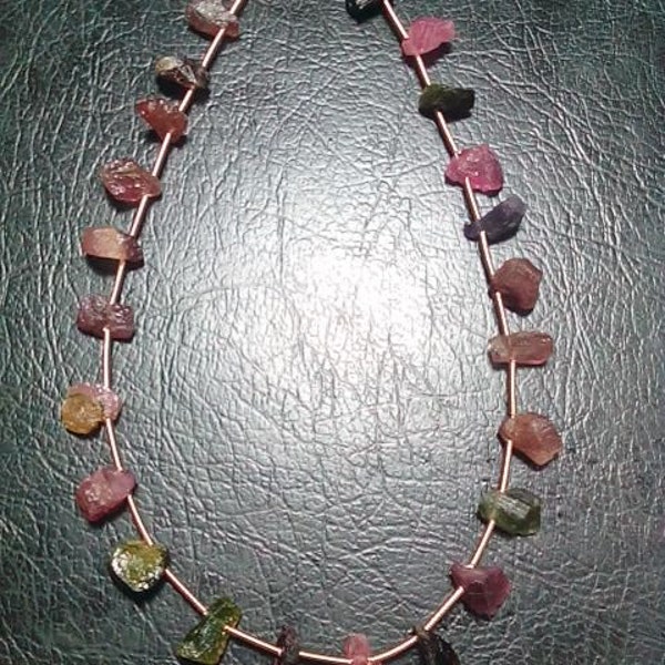 Tourmaline Rough Beads