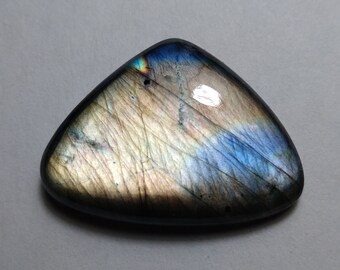 Natural Spectrolite Cabochon, Spectrolite Heart Shape Cabochon, Spectrolite Cab, Multi Purple Labradorite, Wire Wrapping Spectrolite, 24 MM