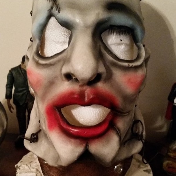 Leatherface Pretty Woman Mask Without Wig