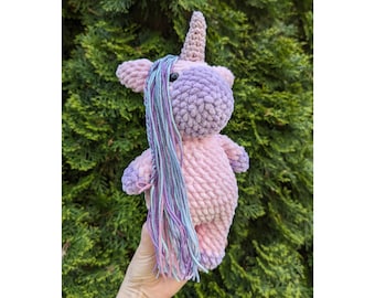 Crochet amigurumi unicorn, crochet plushie, stuffed animal amigurumi, cute unicorn plushie, unicorn, handmade toy, amigurumi