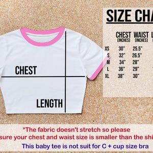 Custom Baby Ringer Crop Top: Design Your Own Tee image 7