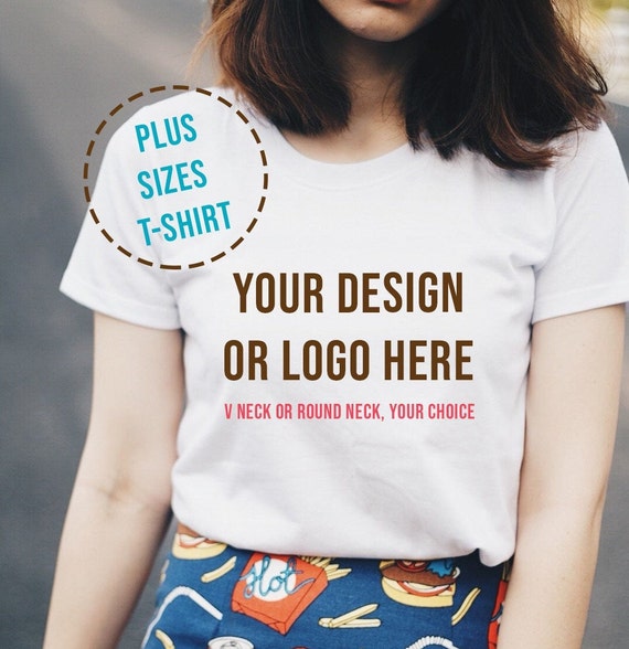 Plus Size T-shirt Print on Demand Plus 